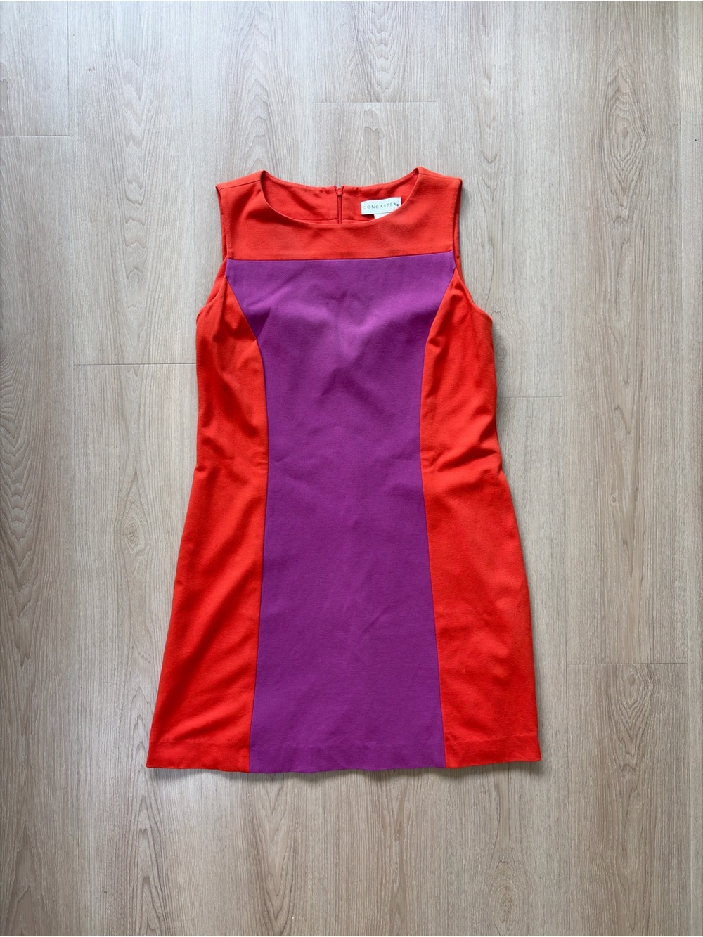 Sleeveless Colorblock Mini Dress 💜